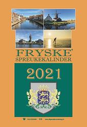 Foto van Fryske spreukekalinder 2021 - hendrik van den heuvel - paperback (9789055125067)