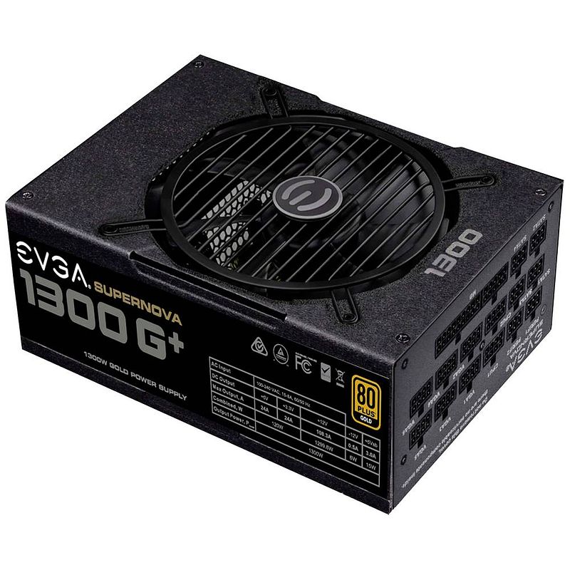 Foto van Evga supernova g+ pc-netvoeding 1300 w 80 plus gold