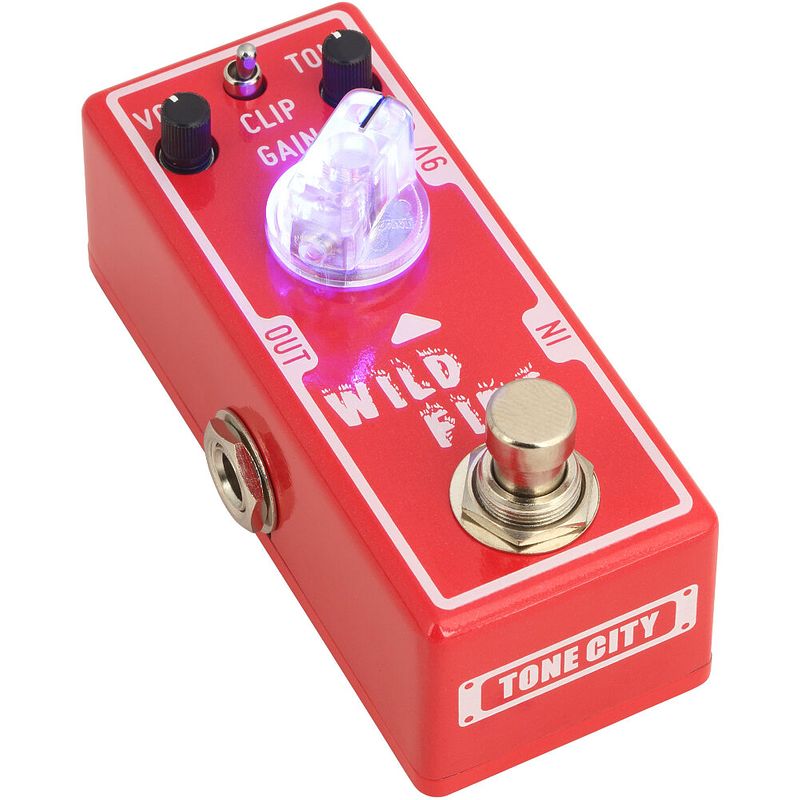 Foto van Tone city wild fire high-gain distortion effectpedaal