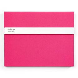 Foto van Copenhagen design - notitieboek gelinieerd met potlood - dark pink 213 c - papier - roze