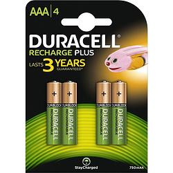 Foto van Duracell aaa oplaadbare batterijen - 750mah - 40 stuks