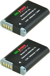 Foto van Chilipower nb-12l accu voor canon - 1950mah - 2-pack