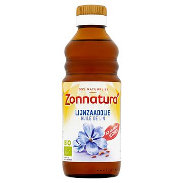 Foto van Zonnatura lijnzaadolie 250ml bij jumbo