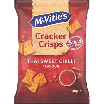 Foto van Mcvitie's cracker crisps thai sweet chilli flavour 110g bij jumbo