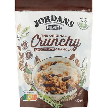Foto van Jordans the original crunchy chocolate granola 450g bij jumbo