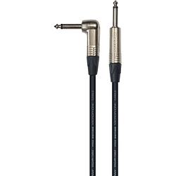 Foto van Yellow cable prog76d-c pro series, 6.3mm ts neutrik jackkabel, haakse plug, 3 meter