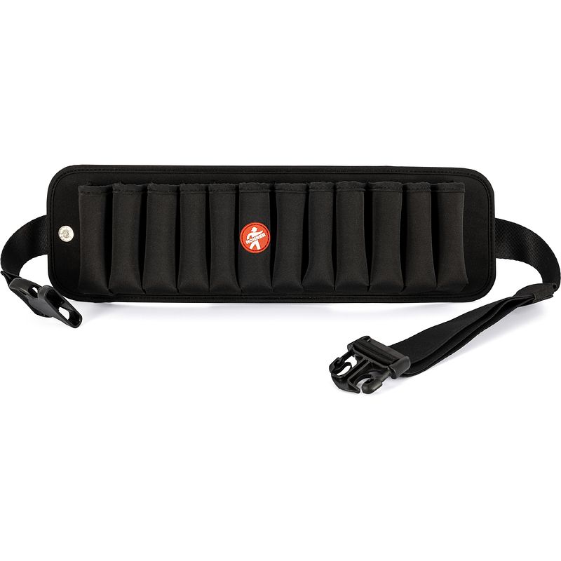 Foto van Hohner flexbelt mondharmonica tas voor 12 stuks