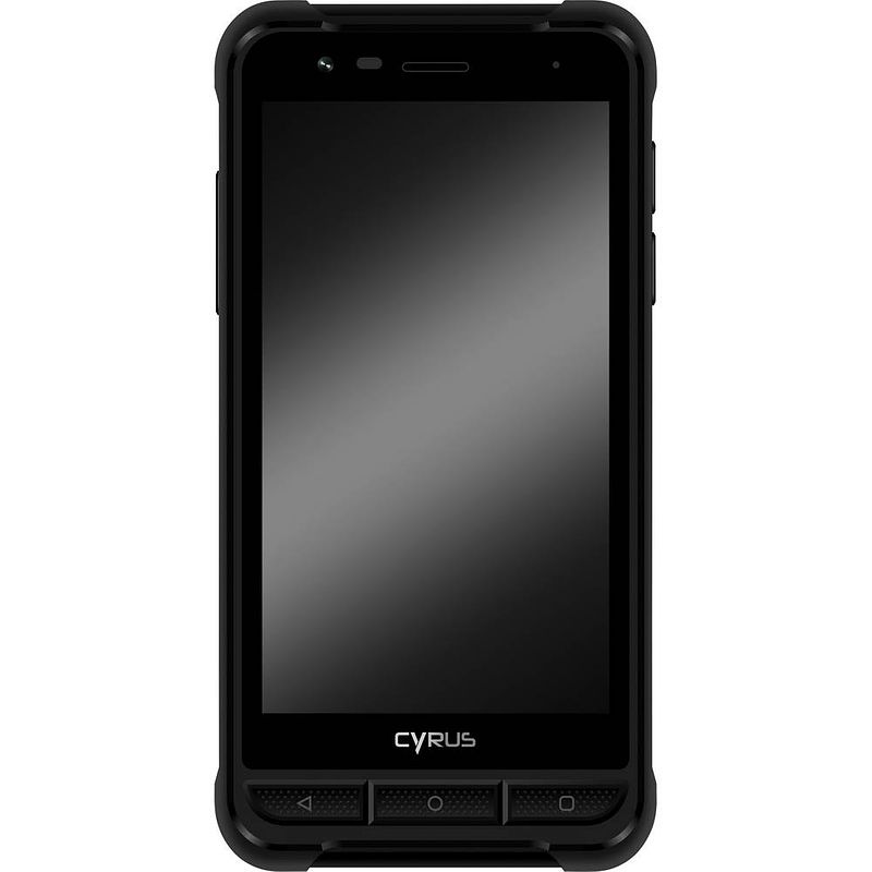 Foto van Cyrus cs22xa lte outdoor smartphone 16 gb 11.9 cm (4.7 inch) zwart android 9.0 dual-sim
