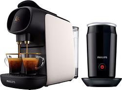 Foto van Philips l'or barista sublime lm9012/00 wit + melkopschuimer