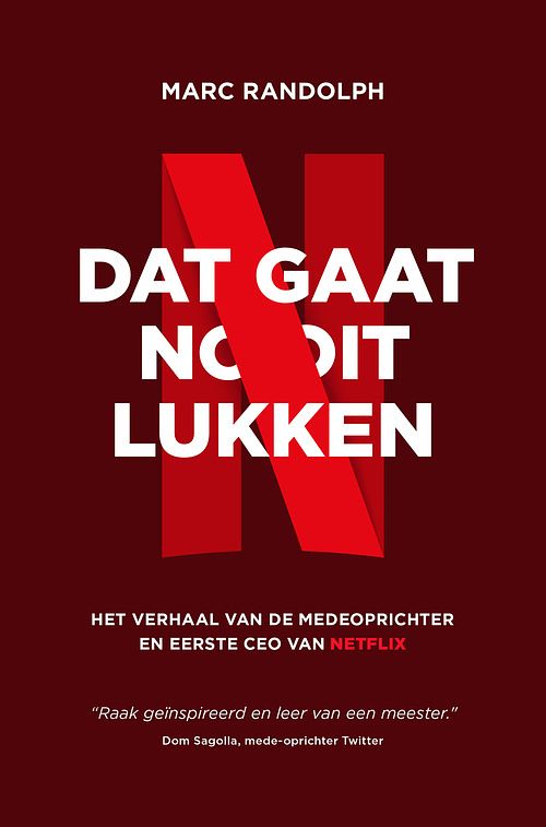 Foto van Dat gaat nooit lukken - marc randolph - ebook (9789024587032)