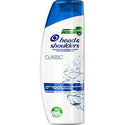 Foto van Head & shoulders classic antiroos shampoo, tot 100% roosvrij, 285ml bij jumbo