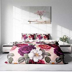 Foto van Nice dreams colorfull rose dekbedovertrek 2-persoons (200 x 200/220 cm + 2 kussenslopen) dekbedovertrek