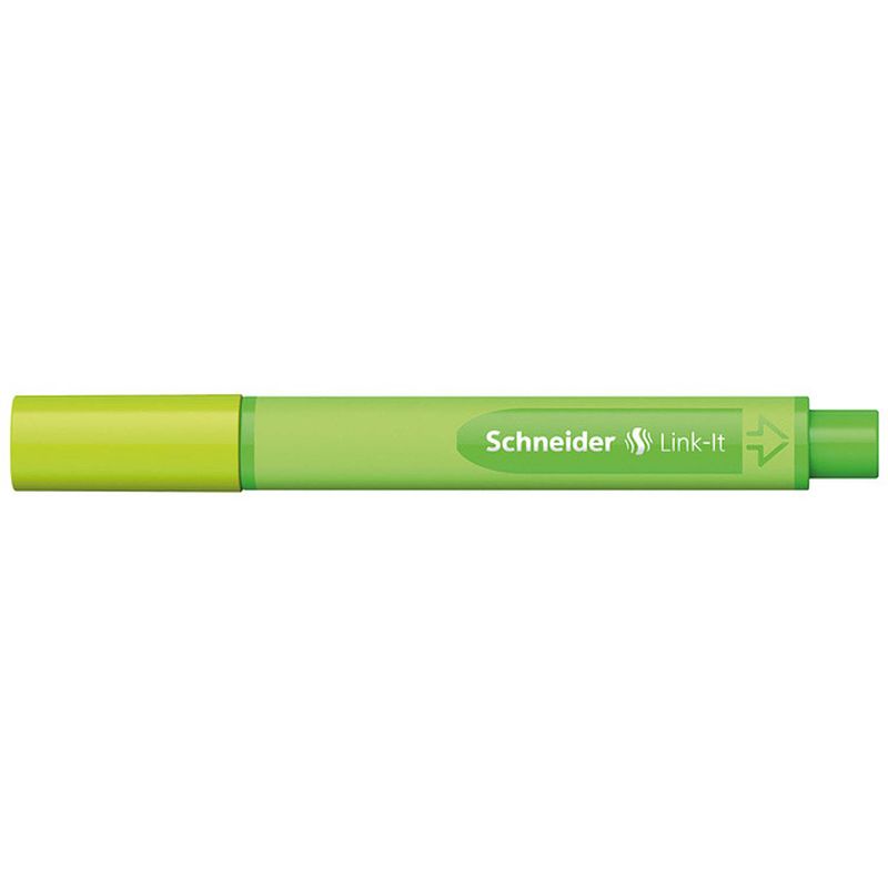 Foto van Schneider fineliner link-it 0,4 mm rubber appelgroen