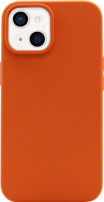 Foto van Bluebuilt soft case apple iphone 13 mini back cover met magsafe oranje