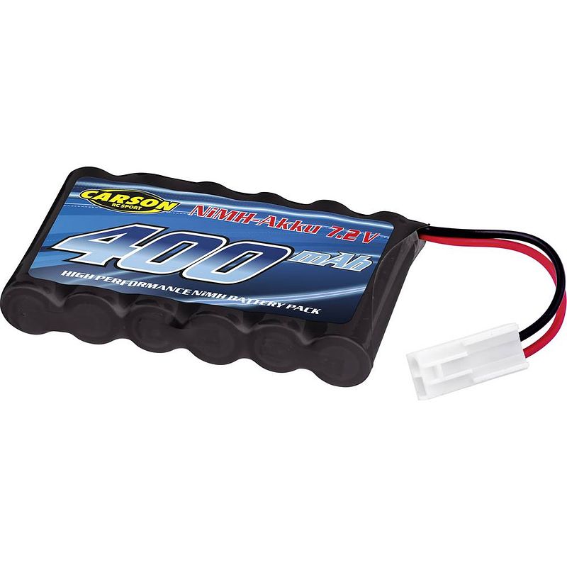 Foto van Carson modellsport nimh accupack 7.2 v 400 mah mini-tamiya