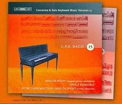 Foto van C.p.e. bach: concertos & solo keyboard music vol. 1-15 - cd (7318590014226)