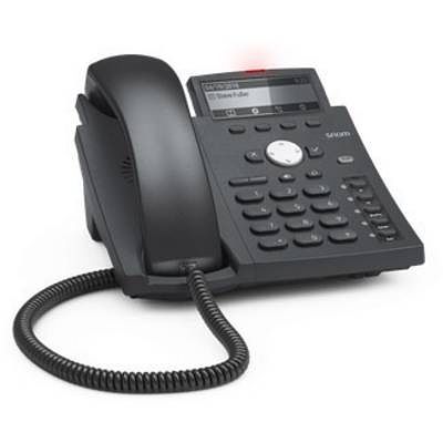 Foto van Snom d315 voip-systeemtelefoon grafisch display zwart