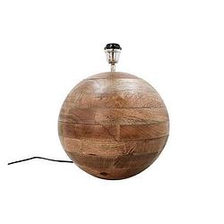 Foto van Hsm collection tafellamp timber - naturel - 50x40 cm - leen bakker