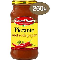 Foto van Grand'sitalia pastasaus piccante 260g bij jumbo