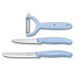 Foto van Victorinox swiss classic trend colors keukenset - 3-delig - blauw