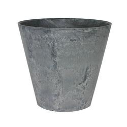 Foto van Bloempot pot claire grijs 22 x 20 cm artstone