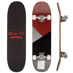 Foto van Skateboard grijs ""atlantic rift design"" , abec 9 lagers, pu-dempers, pu-wielen
