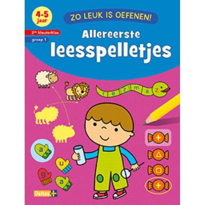 Foto van Allereerste leesspelletjes / 4-5 jaar 2de