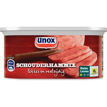 Foto van Unox vlees schouderhammix 250g bij jumbo