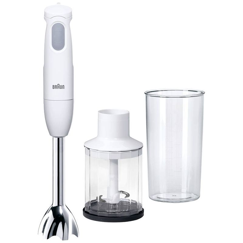 Foto van Braun m179-mq120 pesto hb blender 450 w wit, rvs