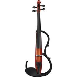 Foto van Yamaha sv-250 br silent violin pro brown