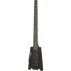 Foto van Steinberger spirit xt-25 standard bass lh black linkshandige headless 5-snarige basgitaar met gigbag