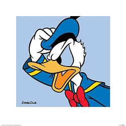 Foto van Pyramid donald duck blue kunstdruk 40x40cm