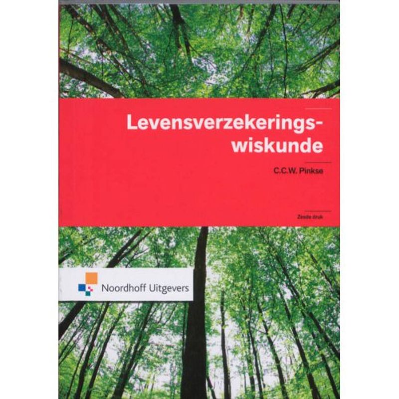 Foto van Levensverzekeringswiskunde