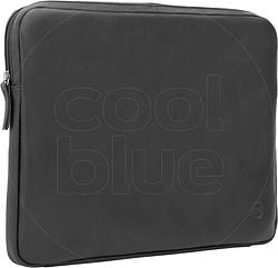 Foto van Bluebuilt 15 inch laptophoes breedte 35 cm - 36 cm leer zwart