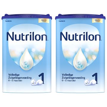 Foto van Nutrilon volledige zuigelingenvoeding 1 0+ maanden 2 x 800g bij jumbo