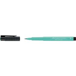 Foto van Tekenstift faber-castell pitt artist pen brush 161 phthalo groen