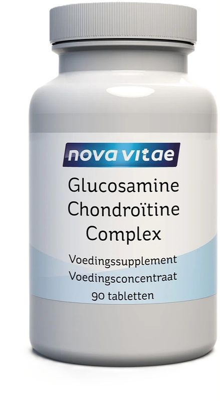 Foto van Nova vitae glucosamine chondroïtine complex tabletten