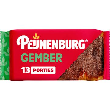 Foto van Peijnenburg ontbijtkoek gember ongesneden 465g bij jumbo