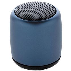 Foto van Xd collection minispeaker draadloos 4,5 cm aluminium blauw