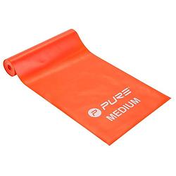 Foto van Pure2improve weerstandsband xl medium 200 x 15 cm latex oranje