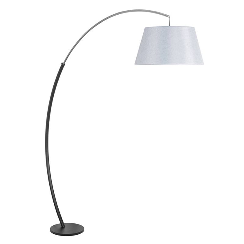 Foto van Infiori -ghlight - arc - wandlamp - e27 - 30 x 30 x 188cm - zwart nikkel