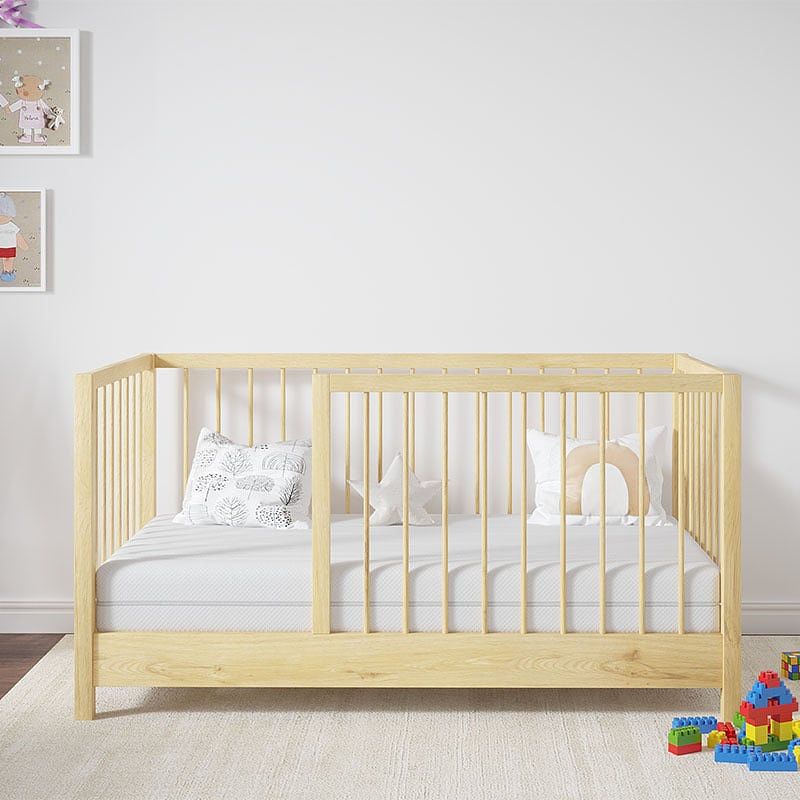 Foto van Kindermatras balou - 70x140 cm met koudschuim hr40 kern - van dekbed discounter - comfort: medium - dekbed-discounter.nl