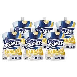 Foto van Melkunie breaker banaan yoghurt 6 x 200g bij jumbo