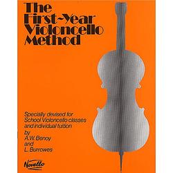Foto van Novello & co ltd. the first-year violoncello method specially for school violoncello classes/individual tuition