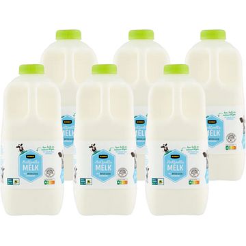 Foto van Jumbo halfvolle melk 6 x 2l 1 ster beter leven