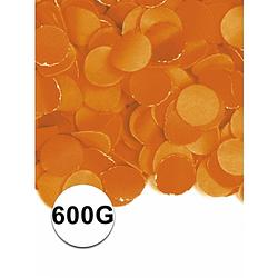 Foto van Zakje met 600 gram oranje confetti - confetti