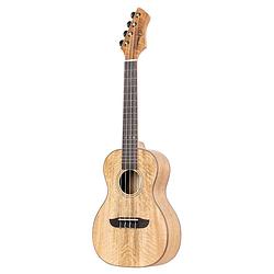 Foto van Ortega rumg-l horizon series left-handed concert ukulele natural linkshandige concert ukelele met gigbag