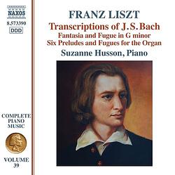 Foto van Transcriptions of j.s. bach - cd (0747313339075)