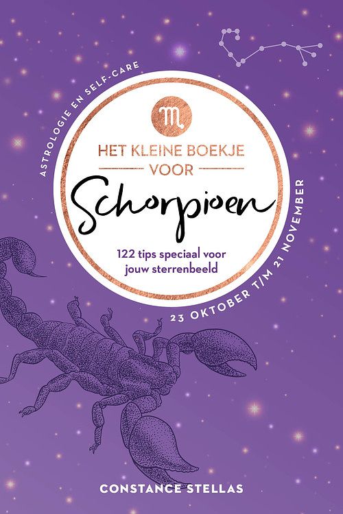 Foto van Het kleine boekje voor schorpioen - constance stellas - ebook (9789020217766)