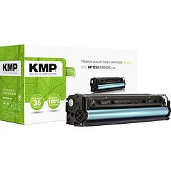 Foto van Kmp h-t113 tonercassette vervangt hp 125a, cb540a zwart 2200 bladzijden compatibel toner